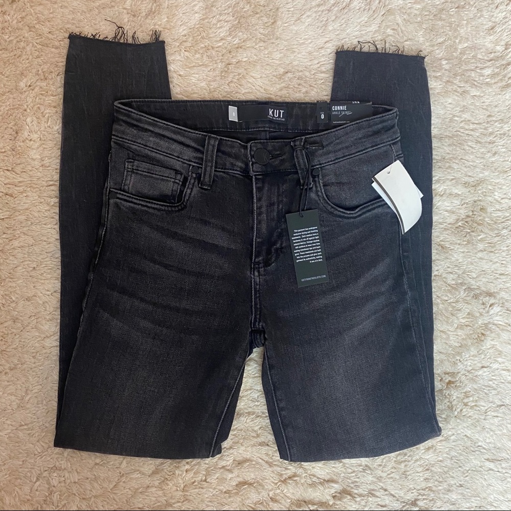 NWT Kut Connie Ankle Slim Fit Skinny Jeans - 0